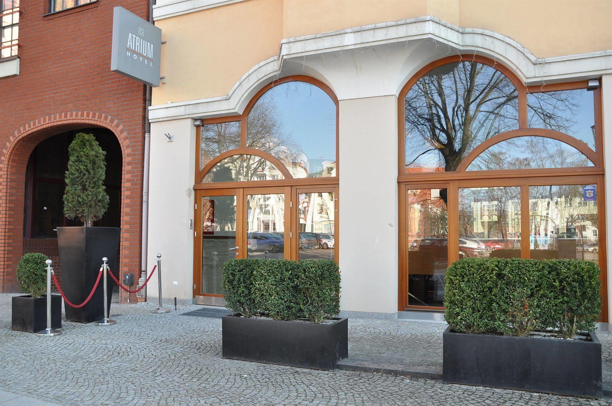 Hotel Atrium Elblag Buitenkant foto